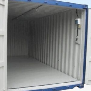 20ft flat floor bunded store exterior