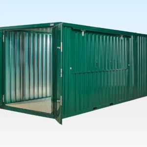 Interior of 3m XL flat pack kiosk end linked