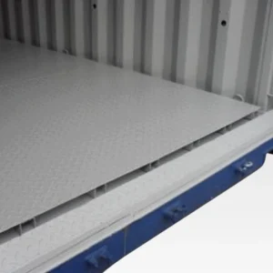 40ft flat floor bunded store exterior