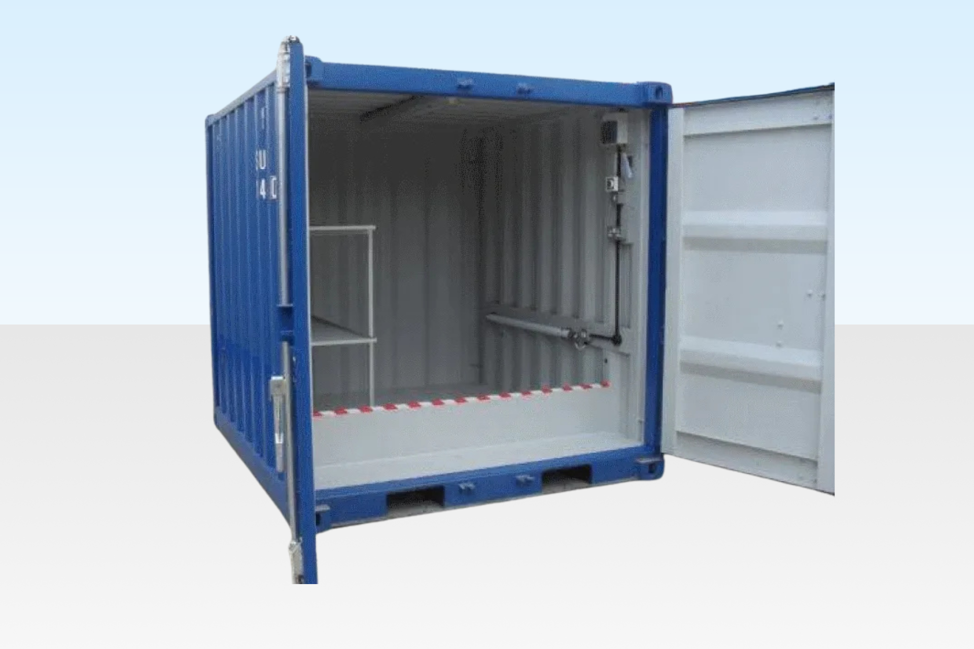 8ft raised bunded store exterior