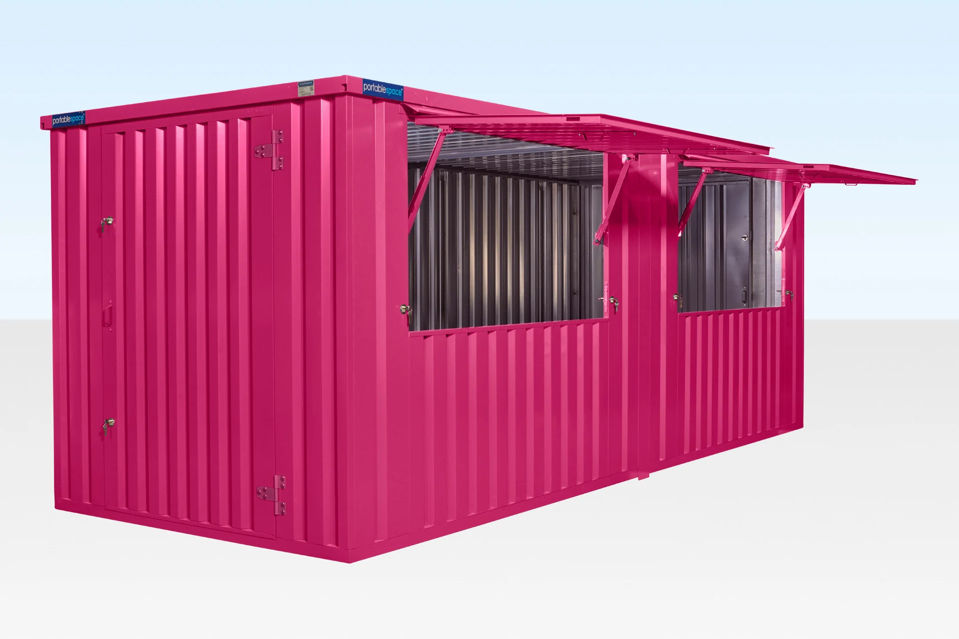 Assembly process for 8m flat pack kiosk