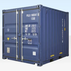 10ft one trip shipping container blue exterior