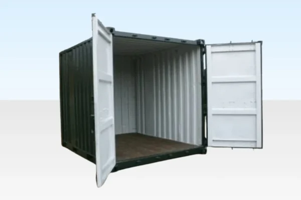 Ship Container Cut 10ft Used Shipping Container | Cut Down Steel Storage Unit