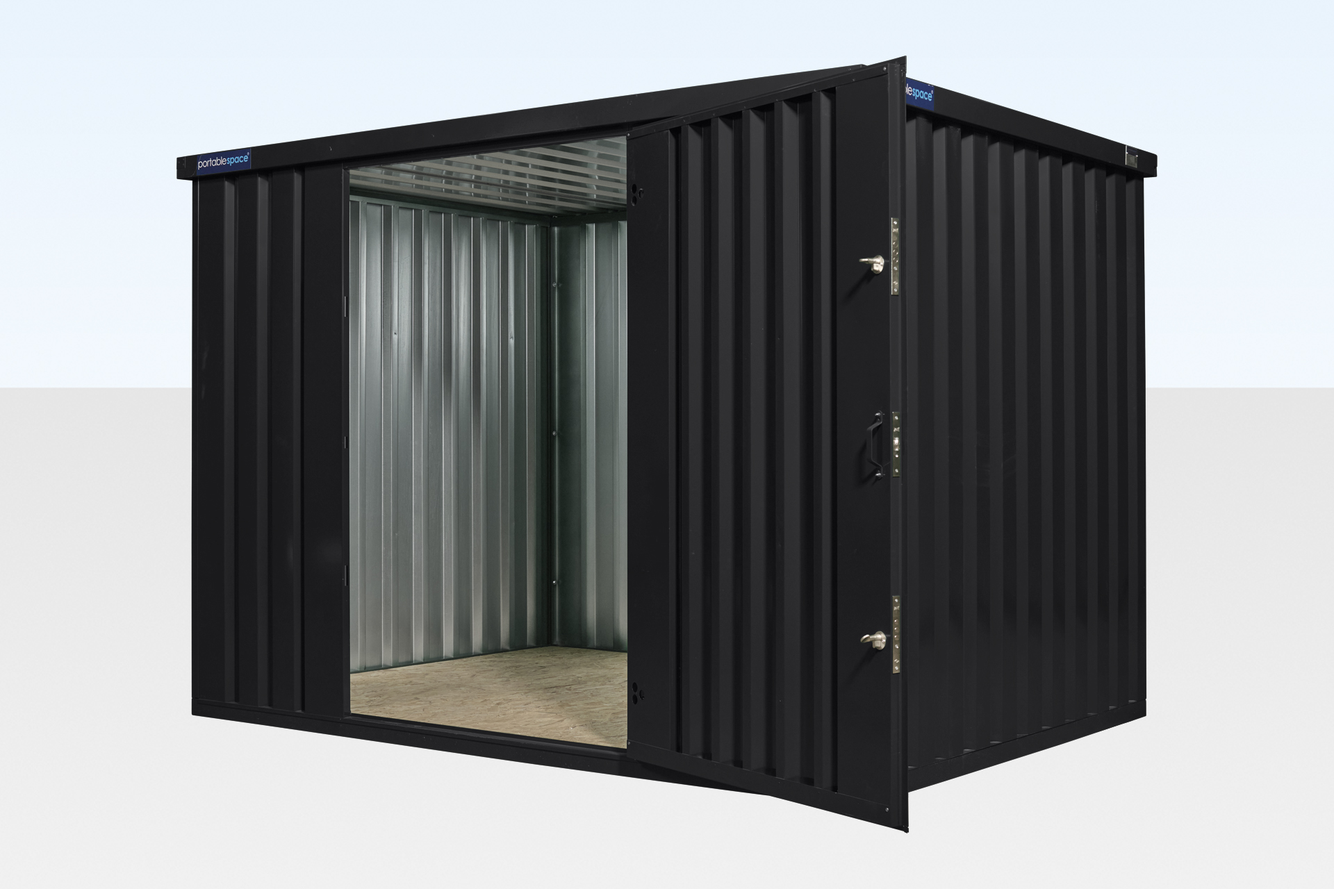3m x 2.1m Side Door Flat Packed Store - Custom Colour - Image 6