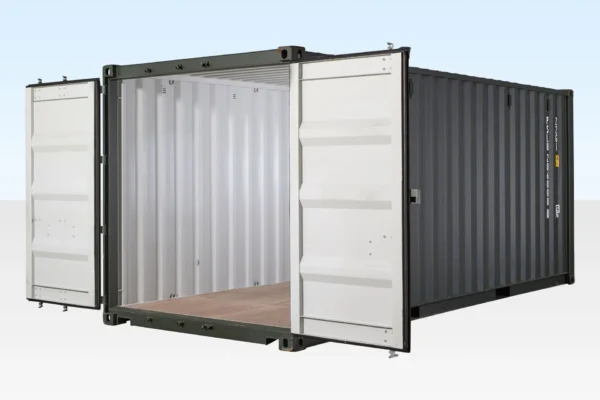 Container Gree 20ft One Trip Shipping Container | Dark Green | New Steel Unit