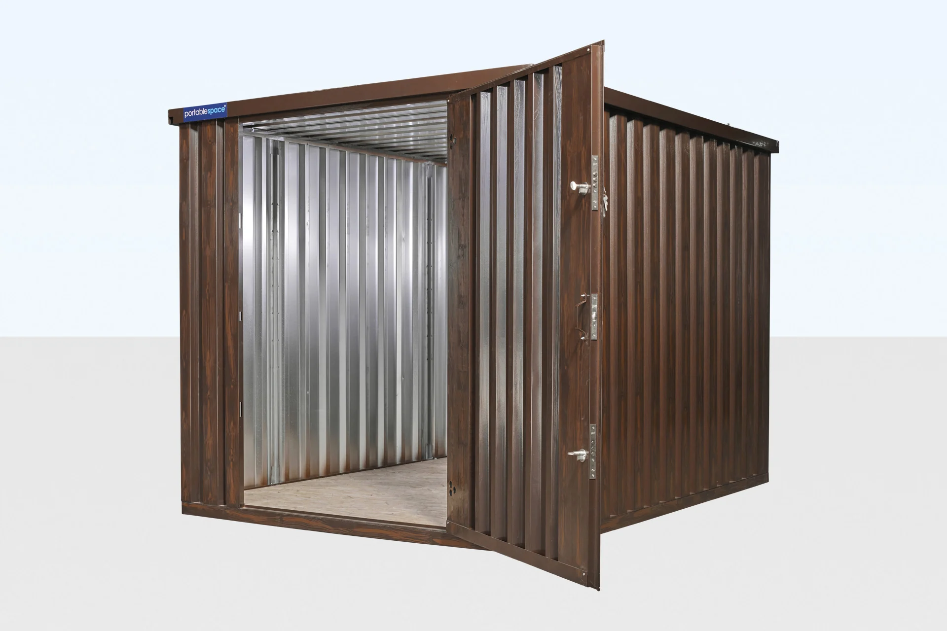 Wood Effect Flat Packed Storage Container — 3m x 2.1m - Image 5