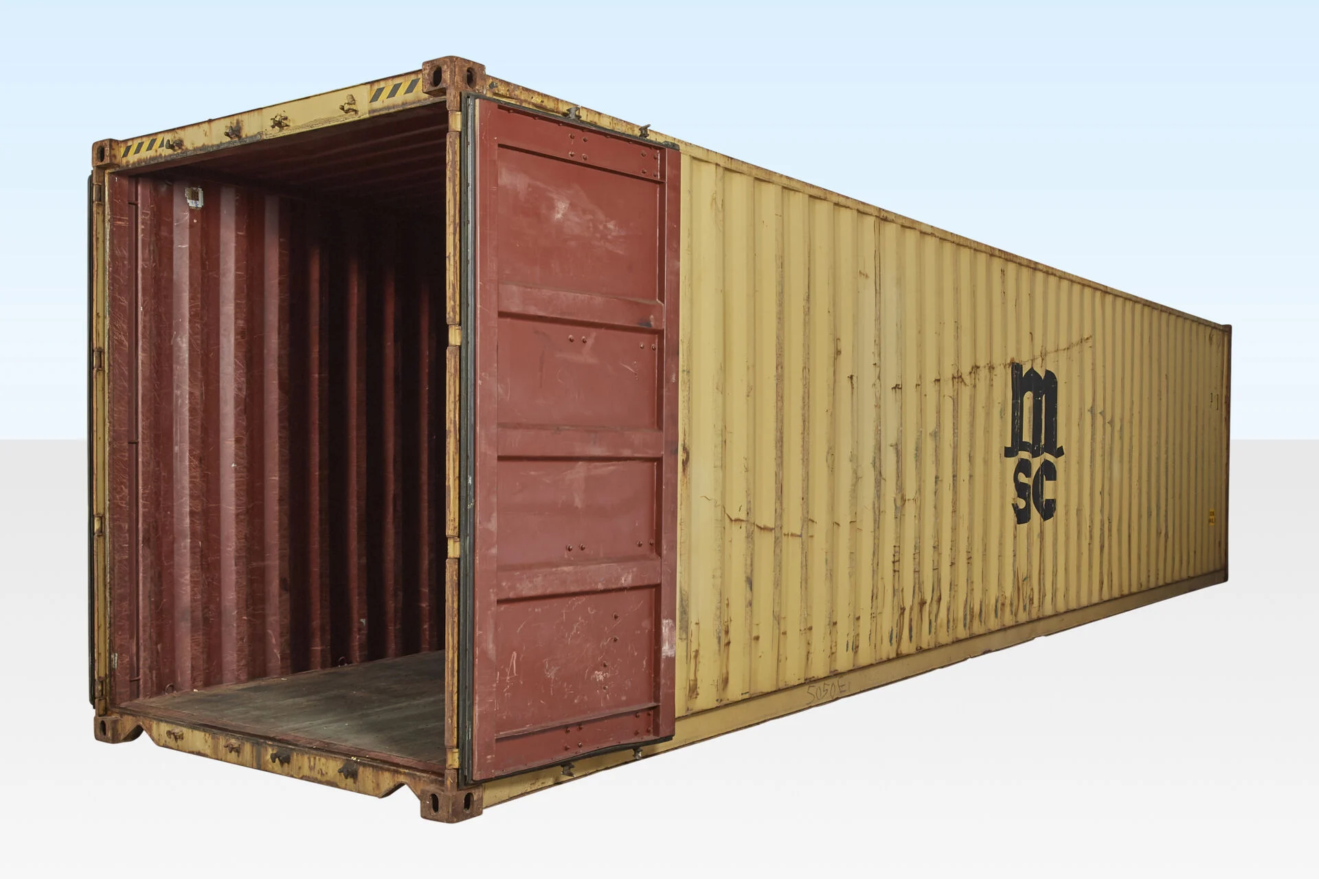 40ft x 8ft Used High Cube Shipping Container - Image 5