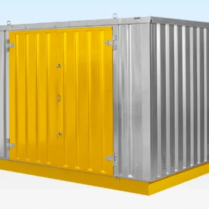 3m flat pack bunded store exterior