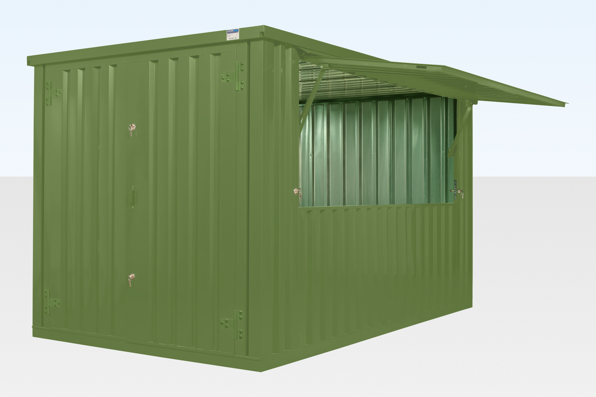 3m XL Flat Pack Kiosk — Custom Colour - Image 5