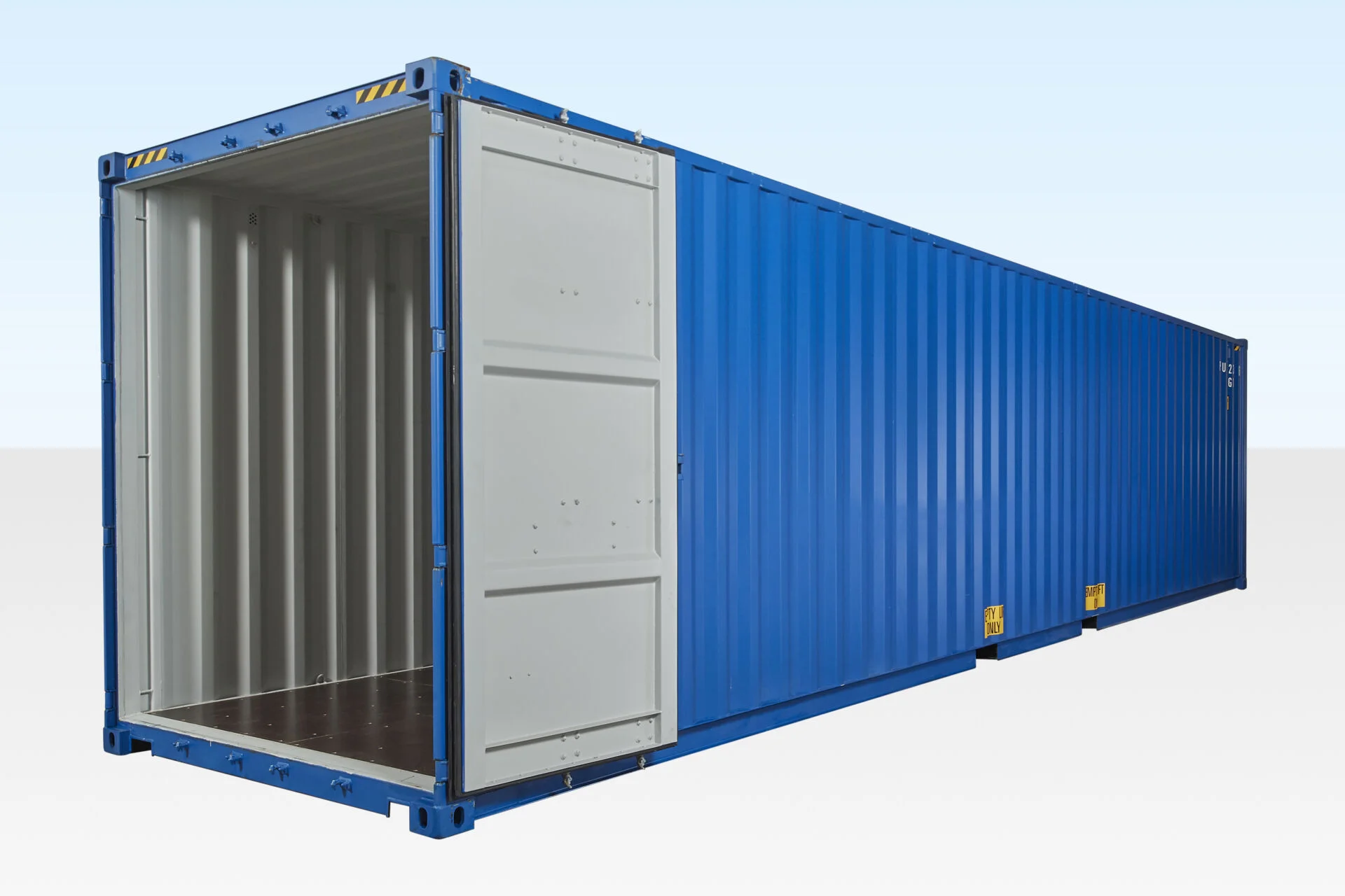 Cargo doors of 40ft one trip high cube container
