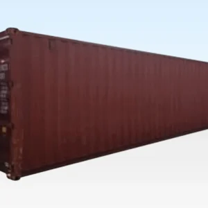 40ft used cargo worthy dry van container exterior