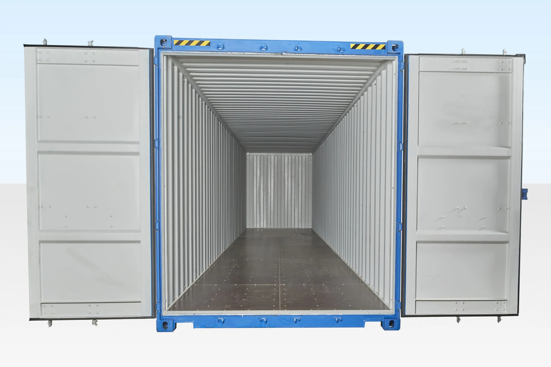 40ft High Cube Shipping Container — One Trip (Blue) - Image 5