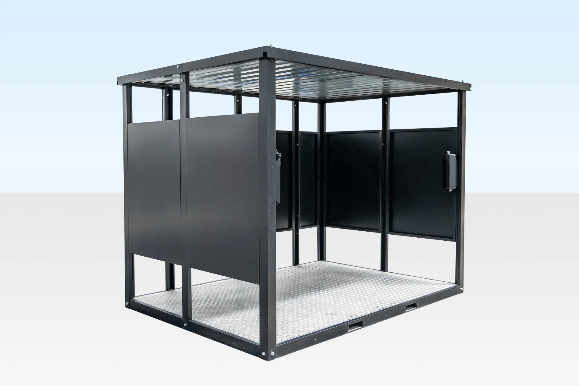 Flat Pack Smoking Shelter - Clad Shipping Containers - Image 3