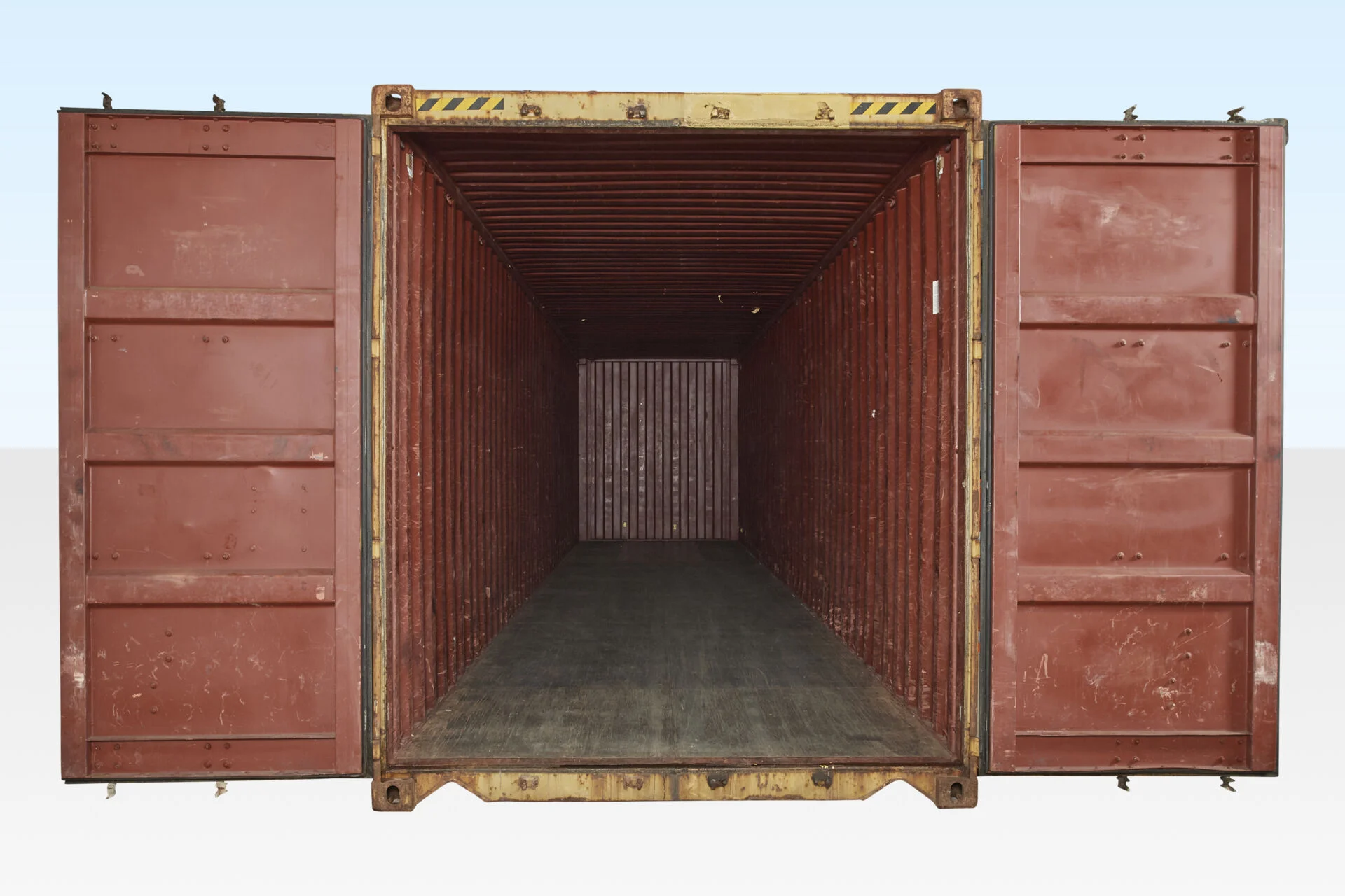 Cargo doors of 40ft used high cube container from Clad Shipping Containers