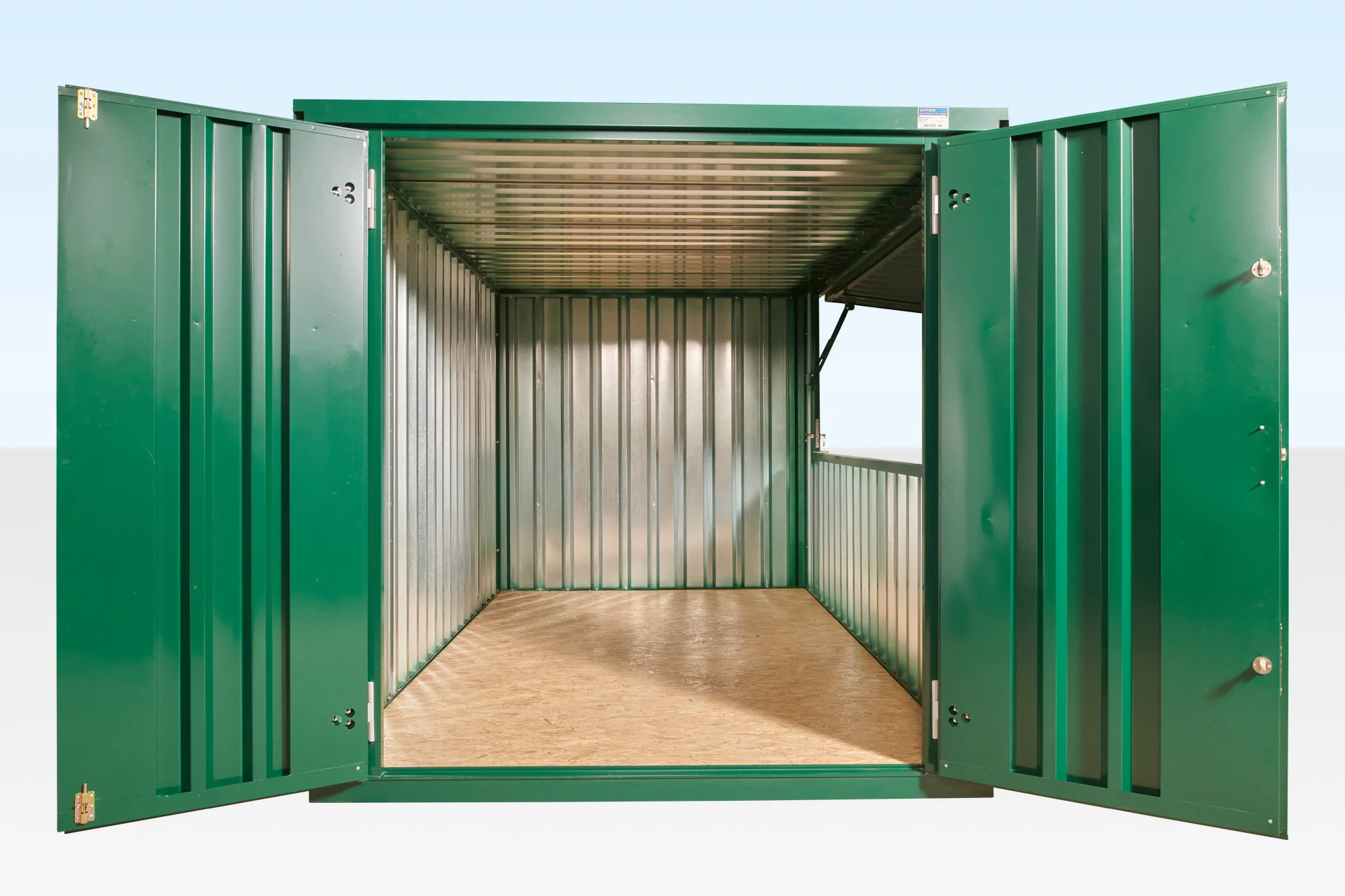 Assembly of 3m XL flat pack kiosk by Clad Shipping Containers