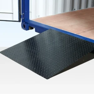 Container loading ramp by Clad Shipping Containers