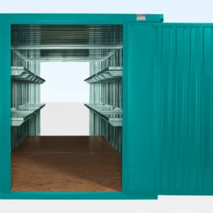 Custom colour flat pack container steel door