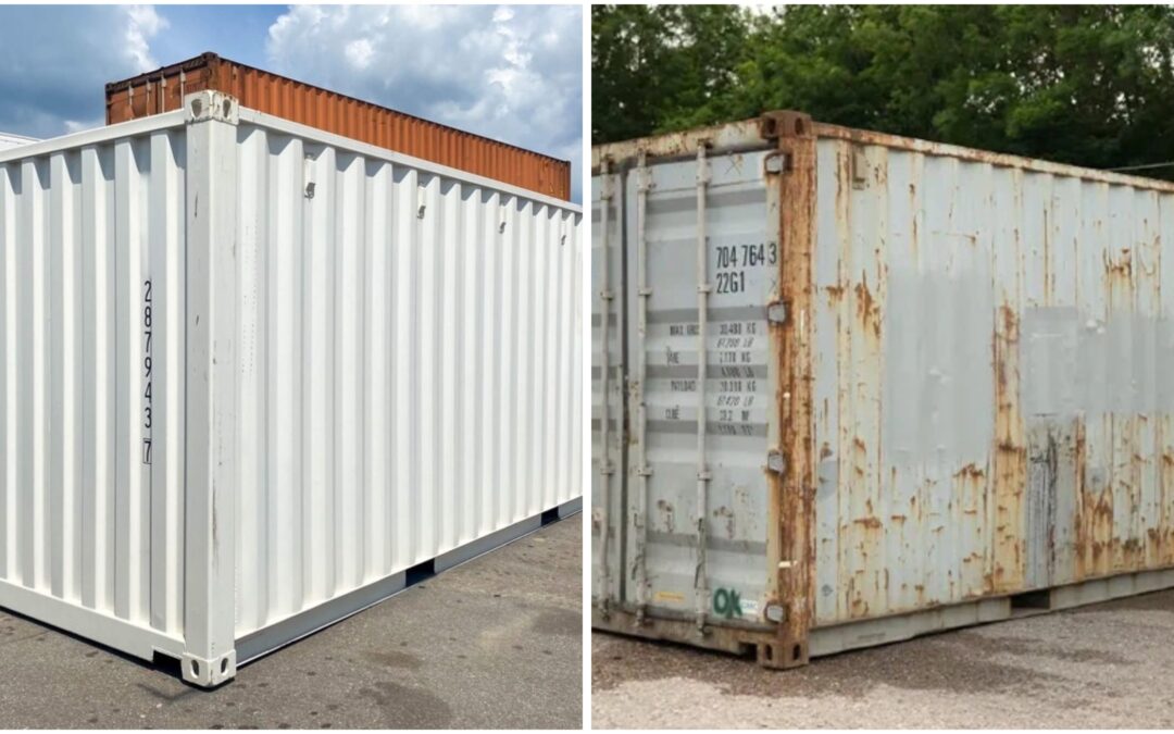 One Trip vs Used Shipping Containers: Which Should You Buy?
