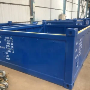 10ft half height offshore container with swing door