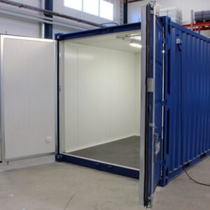 New 10ft insulated container for compact temperature-sensitive storage.