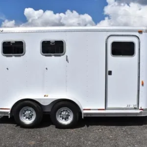 2002 Exiss SS20 2 horse trailer