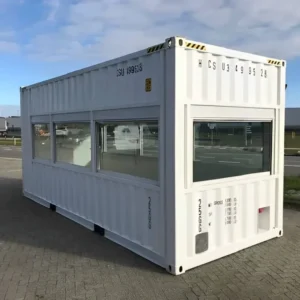 20ft high cube observation container exterior