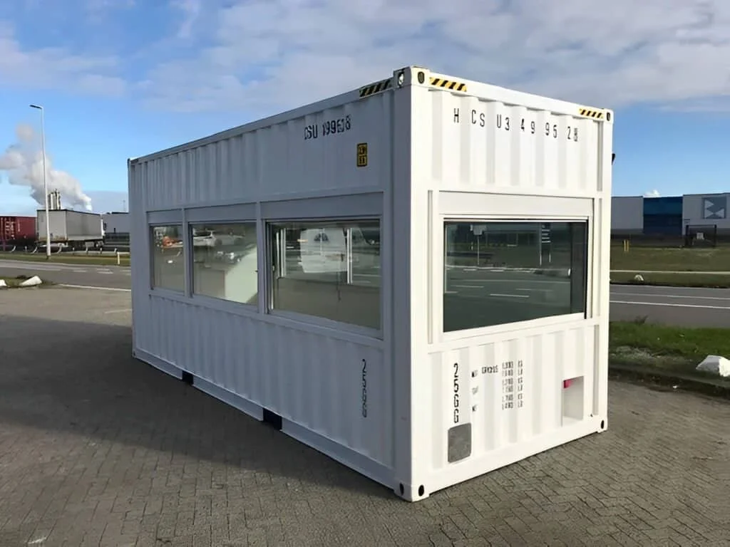 20ft high cube observation container exterior
