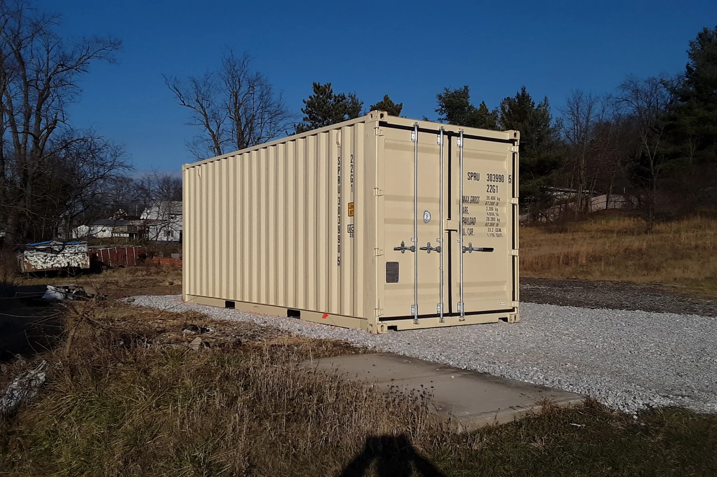 20ft one trip shipping container for sale