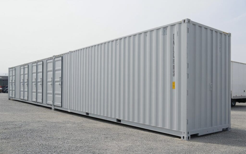 40ft high cube 4 side door shipping container for sale