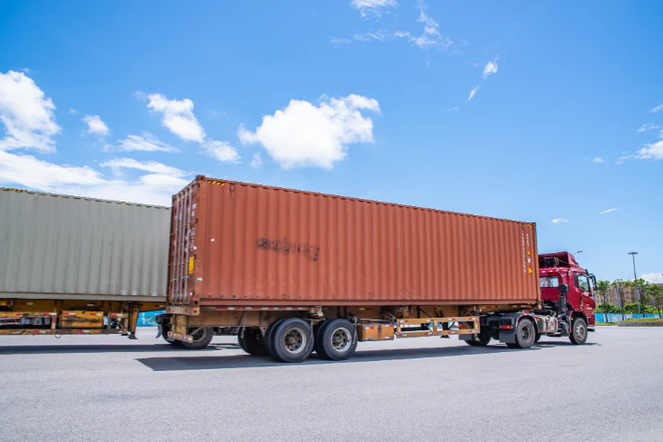 40ft High Cube Multi-Trip container exterior