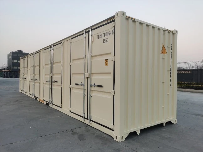 40ft high cube side door shipping container for sale