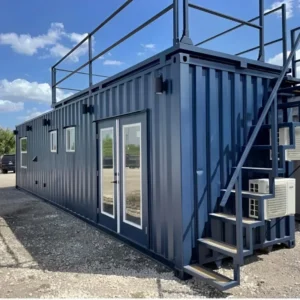 40ft one bedroom container house exterior
