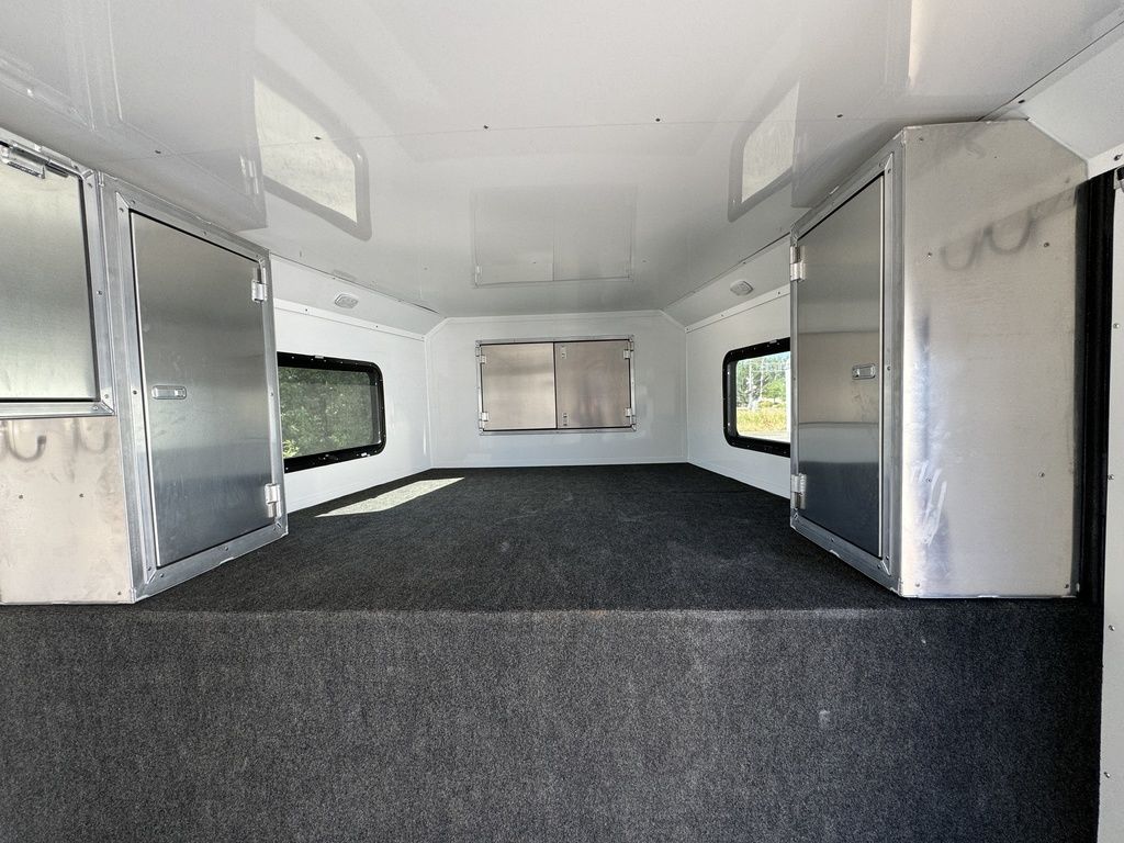 Logan Coach Sport Hauler enclosed storage area