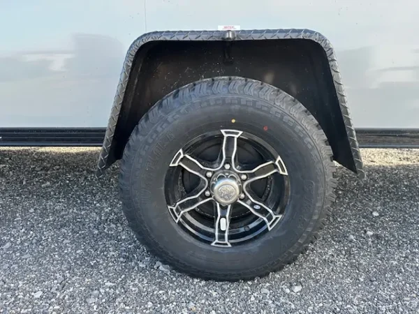 ATC 6.5 x 14 Aluminum Enclosed Trailer Adventure Package - Image 3