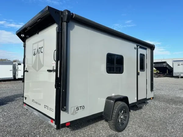 ATC 6.5 x 14 Aluminum Enclosed Trailer Adventure Package - Image 9