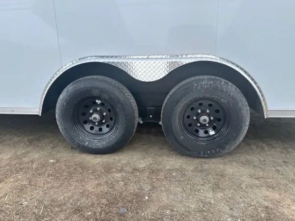 Formula 8.5 x 24 Aluminum Enclosed Car Hauler - V Nose - Image 5