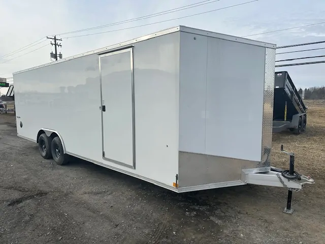 Formula 8.5 x 24 Aluminum Enclosed Car Hauler - V Nose