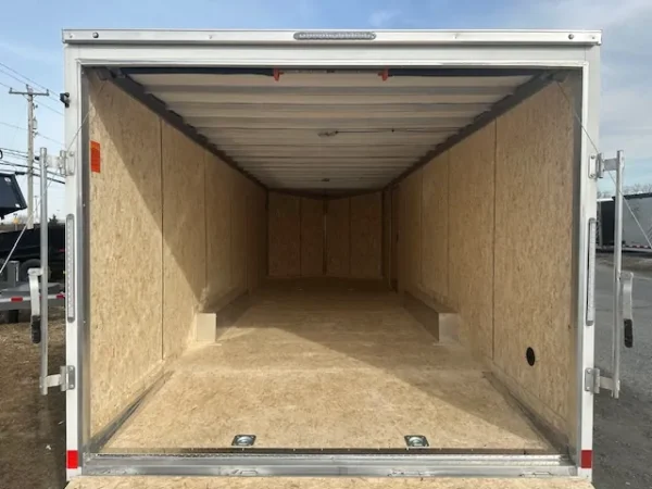 Formula 8.5 x 24 Aluminum Enclosed Car Hauler - V Nose - Image 2