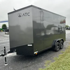 ATC 7.5 x 16 Aluminum Enclosed Trailer Adventure Package
