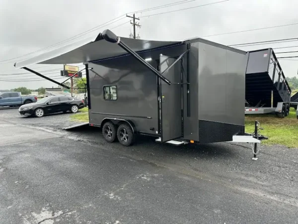 ATC 7.5 x 16 Aluminum Enclosed Trailer Adventure Package - Image 2