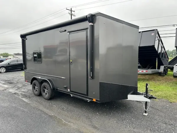 ATC 7.5 x 16 Aluminum Enclosed Trailer Adventure Package - Image 12