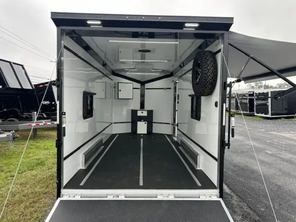 ATC 7.5 x 16 Aluminum Enclosed Trailer Adventure Package - Image 7