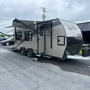 ATC 7.5 x 20 Aluminum Travel Trailer Toy Hauler