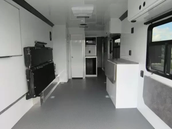 ATC 8.5 x 28 Aluminum Office Trailer Mobile Command Center - Image 11