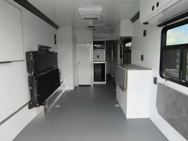 ATC 8.5 x 28 Aluminum Office Trailer Mobile Command Center - Image 10