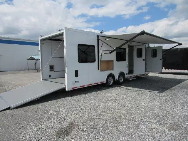 ATC 8.5 x 28 Aluminum Office Trailer Mobile Command Center - Image 2