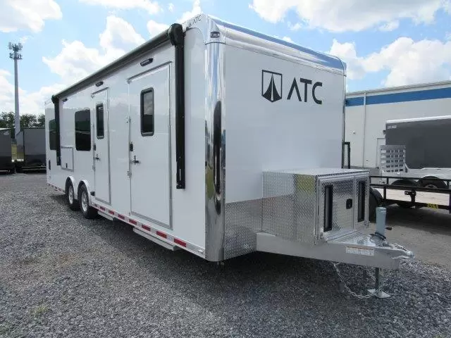 ATC 8.5 x 28 Aluminum Office Trailer Mobile Command Center - Image 15