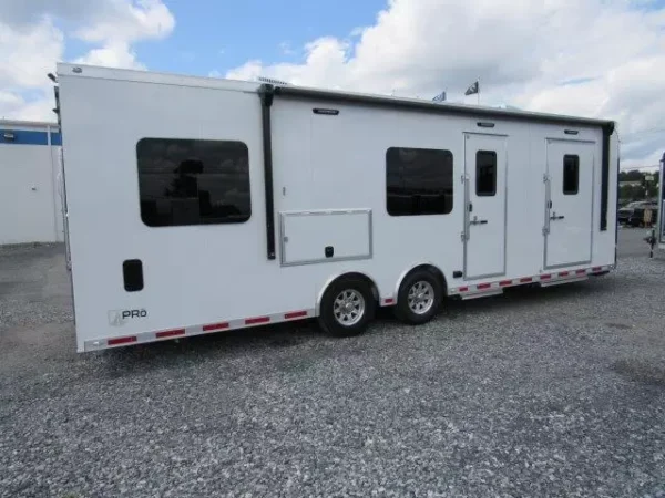ATC 8.5 x 28 Aluminum Office Trailer Mobile Command Center - Image 14