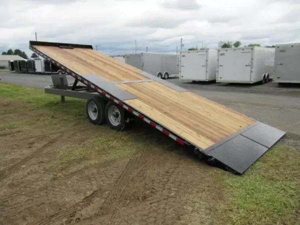BWise 8 x 24 Deckover Power Tilt 8K Torsion Axles - Image 2