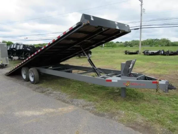 BWise 8 x 24 Deckover Power Tilt 8K Torsion Axles - Image 4